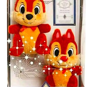 Disney's treasures from the vault limited edition Chip and Dale plush